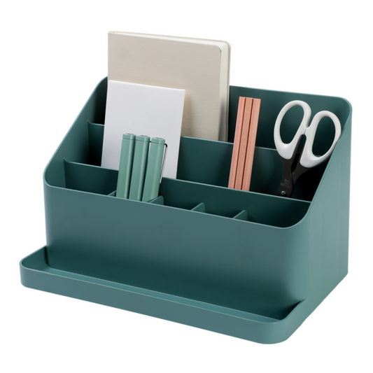 Green All-in-One Desk Organizer