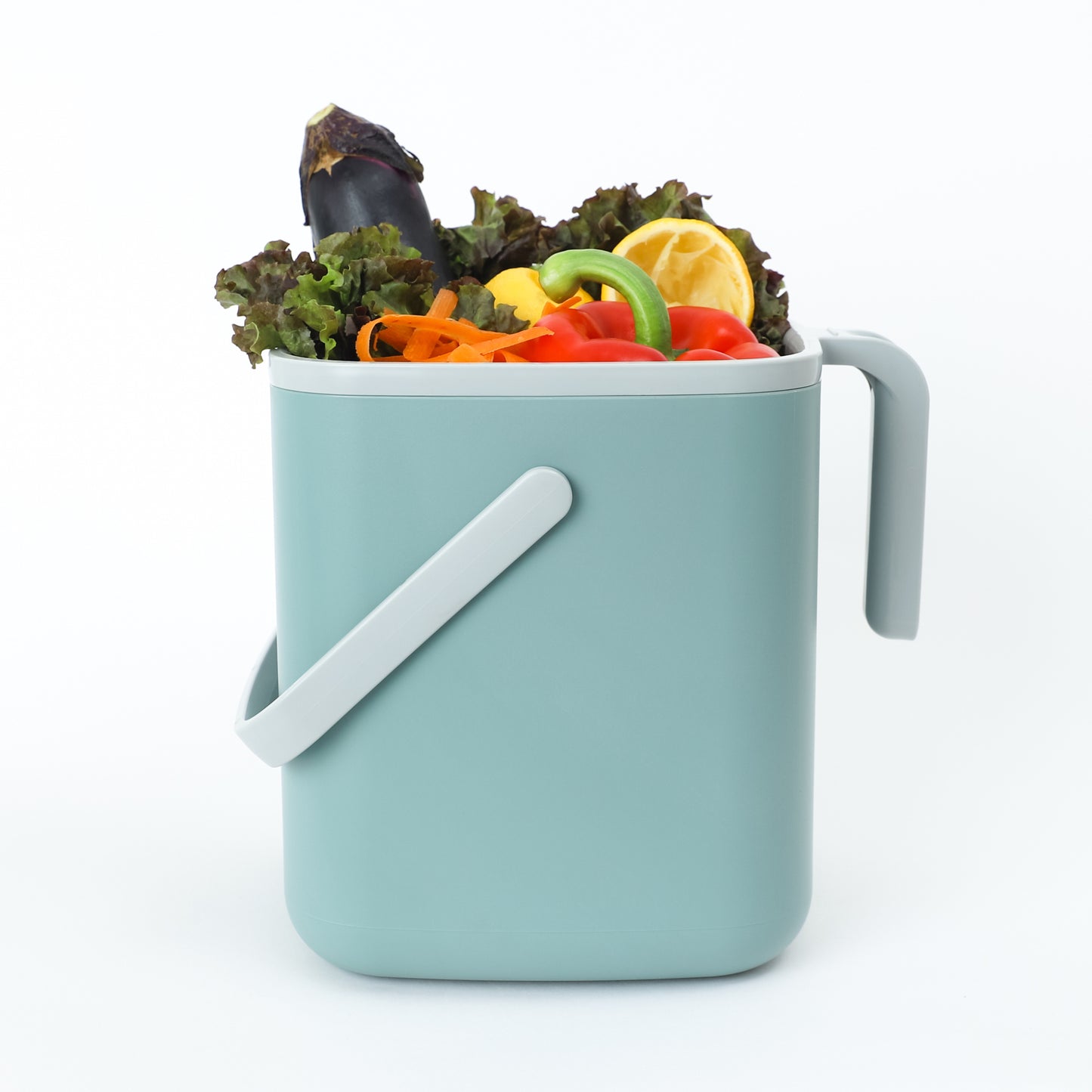 Green Food Waste Bin 5L