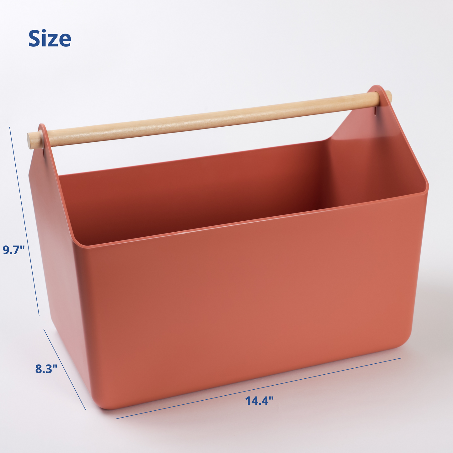 Large 10.5L Terracotta Storage Basket