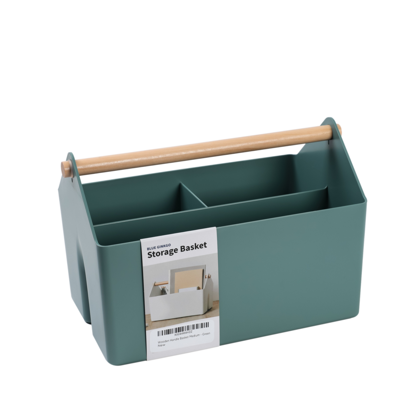 Medium 4.7L Green Storage Basket