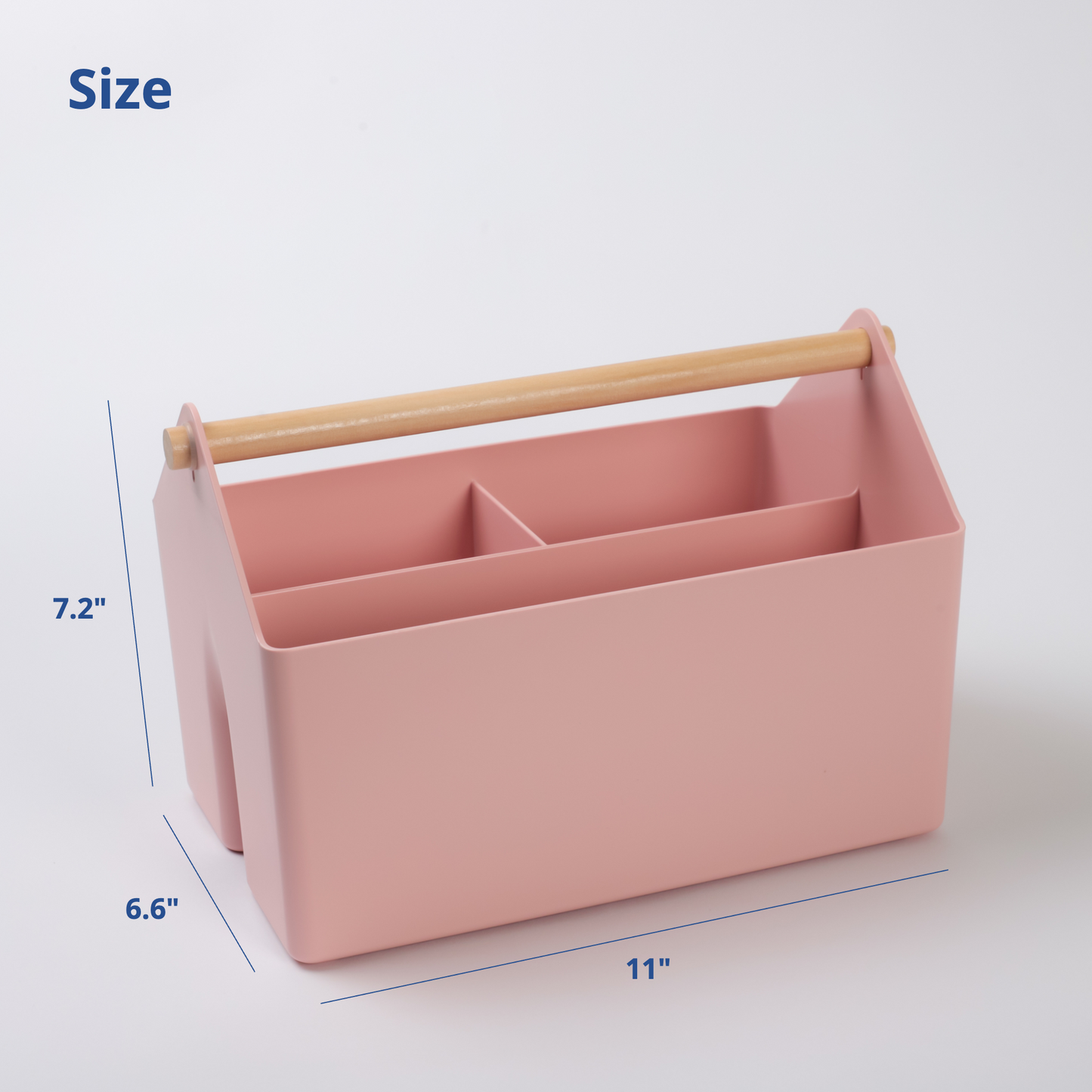 Medium 4.7L Pink Storage Basket