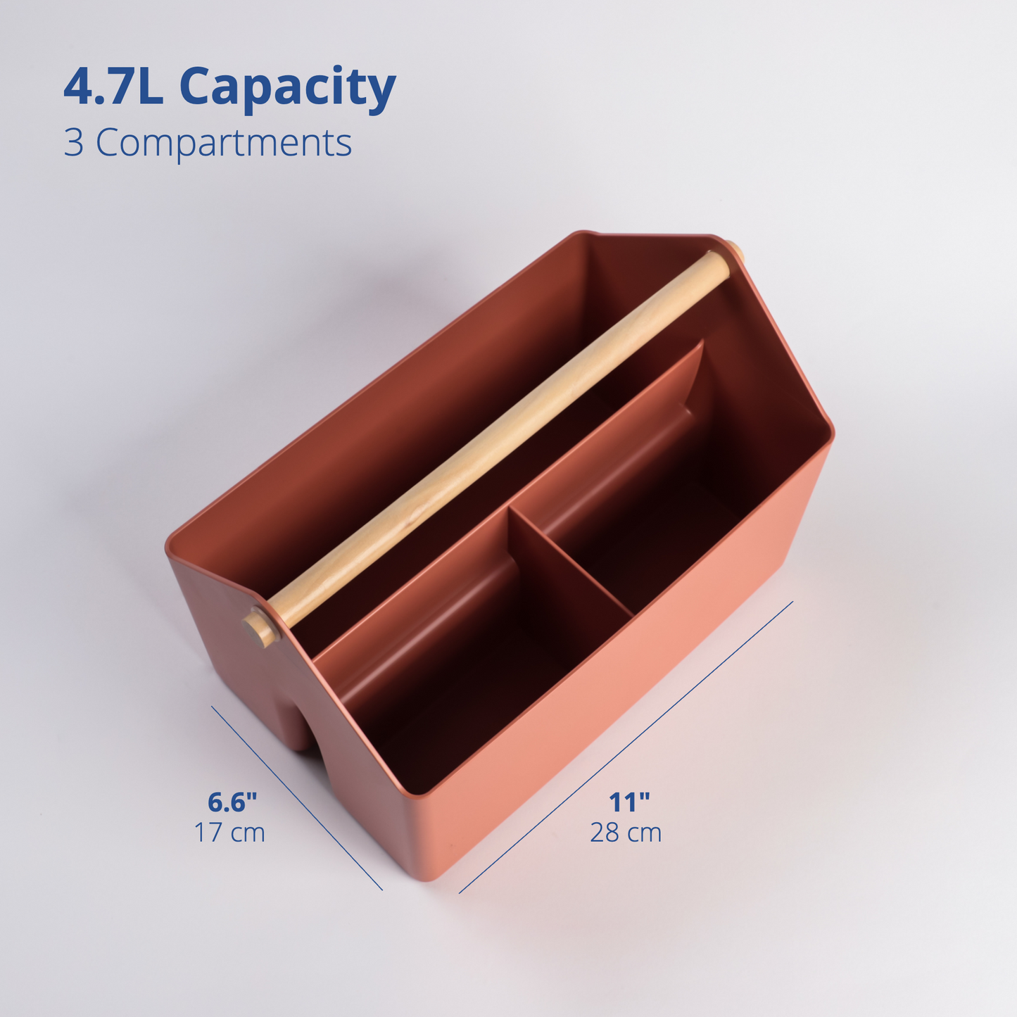 Medium 4.7L Terracotta Storage Basket