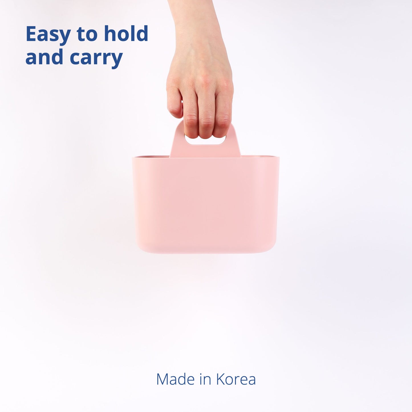 Square Pink Portable Storage Caddy