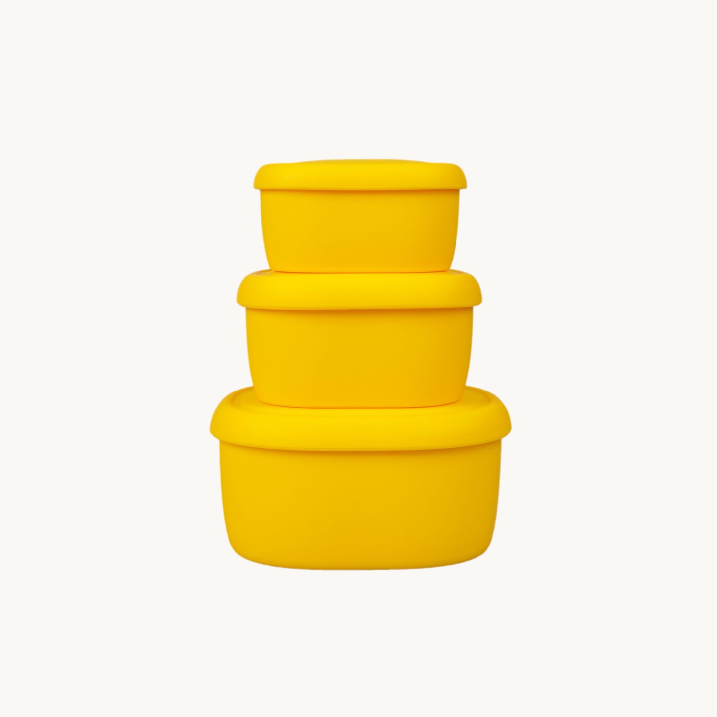 Silicone Food Container 3-piece Set