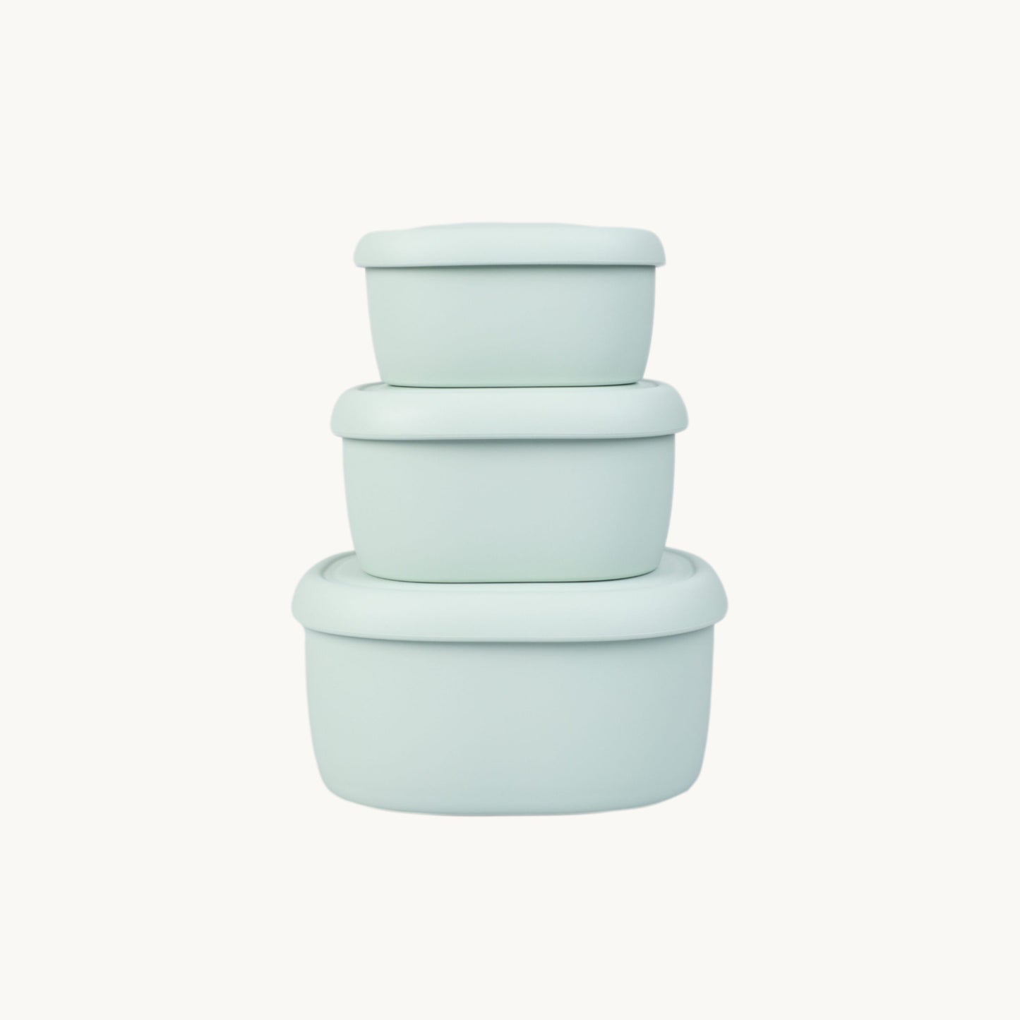 Silicone Food Container 3-piece Set