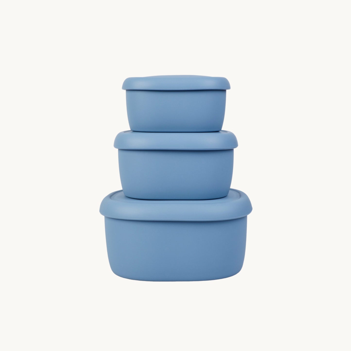 Silicone Food Container 3-piece Set